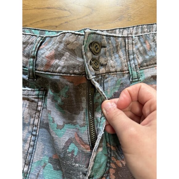 Pilcro Anthropologie Women Pants Colorful Size 27 The Wanderer Cotton Blend - Picture 6 of 14